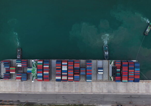 timelapse-tug-boat-drag-container-ship-vessel-to-cargo-international-custom-cargo-yard-port-concept-industry-and-transportation-logistic-free-video